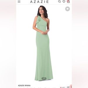 AZAZIE RINNA ONE SHOULDER DRESS